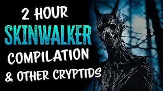 3 HOURS of 2024 creepy SKINWALKER & CRYPTID Scary Stories | RAIN SOUNDS | Horror Stories