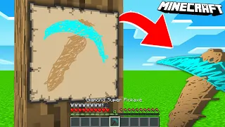 MINECRAFT, ale DOSTAJE WSZYSTKO CO NARYSUJĘ! *wow*