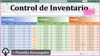 🚀🚀como hacer un control de inventario en Excel 2024🚀🚀