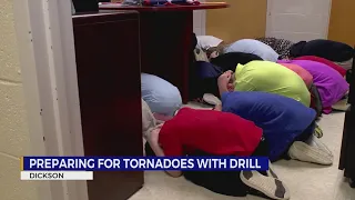 Severe Weather Awareness Week: A tornado drill at school