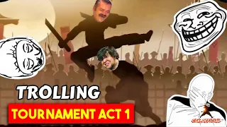 Trolling Tournament Act 1 | CSK OFFICIAL | Shadow Fight 2