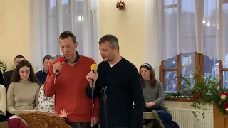 Пісня «Земле радій Христос прийшов» церква «Слово Життя» 25.12.2019