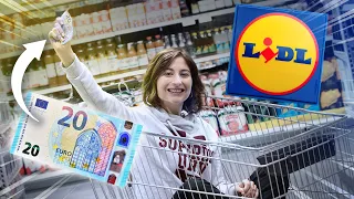 Courses Lidl: MANGER UNE SEMAINE POUR 20€  😳 (alimentation petit budget vs santé)