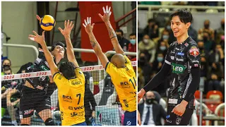 Ran Takahashi Debut in Italian Volleyball League !!!