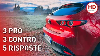 Mazda 3 SKYACTIV X: l'ultimo glorioso "aspirato" | Consumi REALI e ASMR