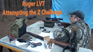 Z Challenge Attempt with Ruger LVT