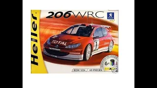 Heller Peugeot 206 WRC full build