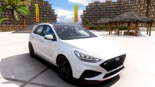I Have A Crazy Pops n' Bangs Tuned On This Car | Hyundai i30 N | Realistic Drive | Forza Horizon 5