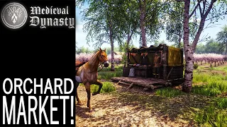 Orchard Market! | Medieval Dynasty Gameplay | EP 180