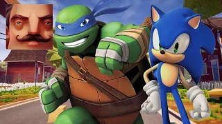 Hello Neighbor - New Neighbor TMNT Big Leo History Gameplay Walkthrough