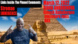 VLOG March 12 2022 Diana Ankudinova, Dimash Kudaibergen, Stromae, KHALIGRAPH JONES, DAX. IMMINENCE