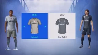 FIFA 19 | Xbox 360/PS3 | Juventus VS Real Madrid | Gameplay