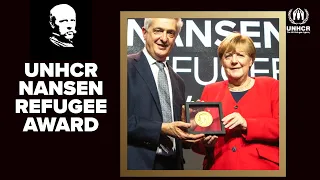 UNHCR Nansen Refugee Award honours former Federal German Chancellor of Germany, Dr. Angela Merkel