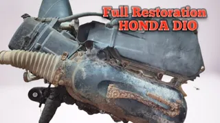 "FULL RESTORATION" Honda Dio 110 cc #fullrestoration #engine #rebuild