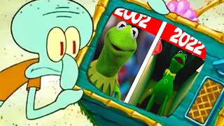 Evolution of Huggy Wuggy Kermit The Frog but It's new