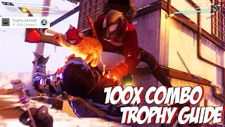 MARVEL'S SPIDER MAN MILES MORALES - 100x COMBO Trophy Achievement Guide