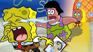 Spongebob baby, Please Come Back Home !! Sad Story of Spongebob lost his Mother | Spongebob life