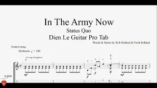 In The Army Now - Guitar Tutorial + TAB