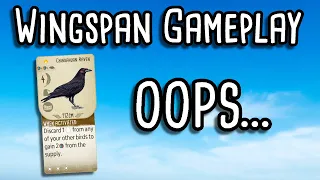 Wingspan Gameplay | I make mistakes, so you don't have to!