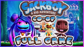 Sackboy A Big Adventure FULL GAME Longplay Co-Op (PS4, PS5)