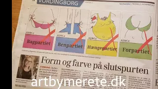 Valgplakater 2017 udstillet på Sjællandske Medier i Vordingborg