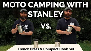 Motorcycle Camping With the Stanley French Press and Stanley Compact Cook Set | Moto Camp Nerd