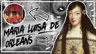 María Luisa de Orleans, reina consorte de España. La primera esposa de Carlos II de España