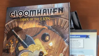 Gloomhaven: Jaws of the Lion | Shelfside Unboxing!