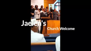 Jaelen M Harris - Church Welcome Address