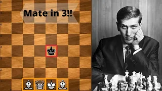 Bobby Fischer couldn't solve this puzzle | Mate in 3 | Composed by Pal Benko