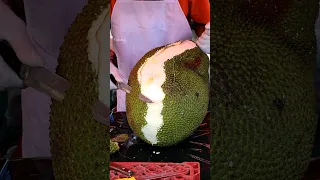 Должен есть! Удивительные навыки резки джекфрута – Тайская уличная еда