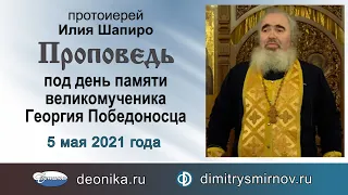 Проповедь под день памяти великомученика Георгия Победоносца (2021.05.05). Протоиерей Илия Шапиро