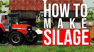 HOW TO MAKE SILAGE IN FARMING SIMULATOR 22? 🙄