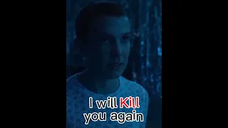 I will kill you again! Eleven edit #strangerthings #shorts