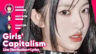 tripleS LOVElution - Girls' Capitalism (Line Distribution + Lyrics Karaoke) PATREON REQUESTED