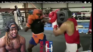 Shakur Stevenson Sparring Vs Richardson Hitchins | REACTION