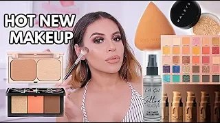 TESTING NEW VIRAL MAKEUP: FIRST IMPRESSIONS + WEAR TEST! | JuicyJas