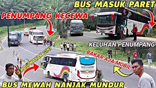 LANGKA..!! Pertama KALI Bus Putra Pelangi Nanjak Mundur Di Tanjakan Bukit Kodok,Penumpang Bus Ngamuk