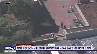 1 killed in shooting outside BART station