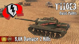 T110E3  |  8,0K Damage 2 Kills  |  WoT Blitz Replays