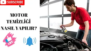 MOTOR TEMİZLİĞİ NASIL YAPILIR/SONAX MOTOR TEMİZLEYİCİ SPREY #subscribe #detailing #asmr #car