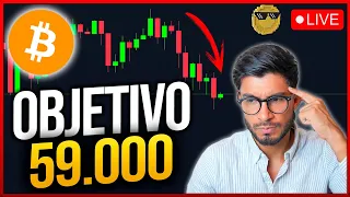 🔴BITCOIN PUEDE SEGUIR CAYENDO🔴Este es el SIGUIENTE OBJETIVO -  LIVE EP. 284