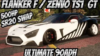 NEW Flanker F / Zenvo Ts1 GT 90adh Tune CarX Drift Racing! #carx #drift #tiktok #viral #trending #fy