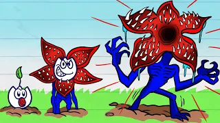 DEMOGORGON Grows Too Fast! Stranger Things Happens In Max's House | Max's Puppy Dog Cartoon