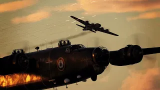 PB4Y-2 Vs B-17 Bomber Dogfight | War Thunder Sim