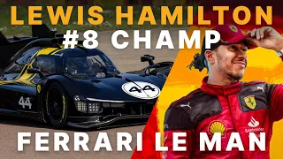 Lewis Hamilton Ferrari 499P Le Man Race Car Leaked?