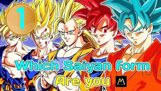 Which Saiyan form are you??? - Dragon Ball Test Episode 1