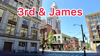 What Downtown Seattle Looks Like In 2023 | 3rd & James | Pioneer Square | Financial District ✌️