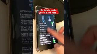 Make your iPhone safari super FaSt 🔥🔥🔥