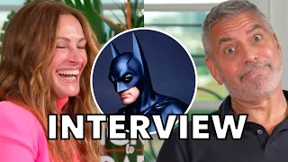 Julia Roberts Saved George Clooney As "BATMAN" In Her Phone | Hilarious TICKET TO PARADISE Interview